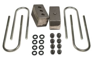 Dodge Ram 3500 Suspension Lift Kit - Rear - Tuff Country - 4in Rear Block & U-Bolt Kit - `03-`23